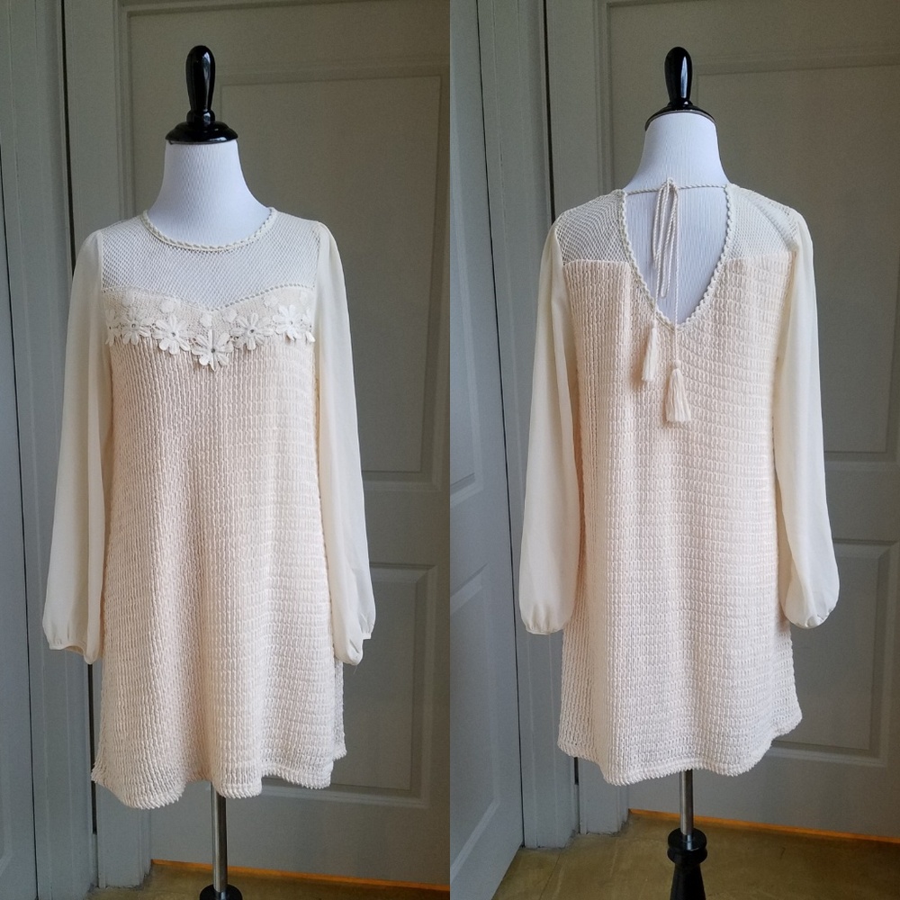 Ivory Jealous Tomato Mini Dress